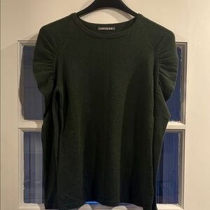 Claudia Nicole cashmere, olive green sweater, XS